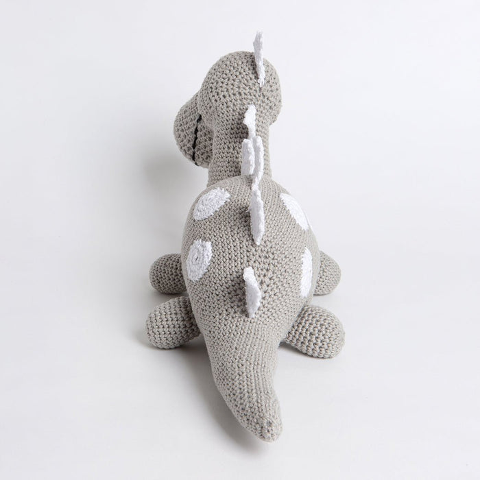 Savvi The Dinosaur Amigurumi Crochet Kit - Monochrome - Wool Couture