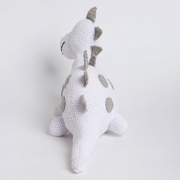 Savvi The Dinosaur Amigurumi Crochet Kit - Monochrome - Wool Couture