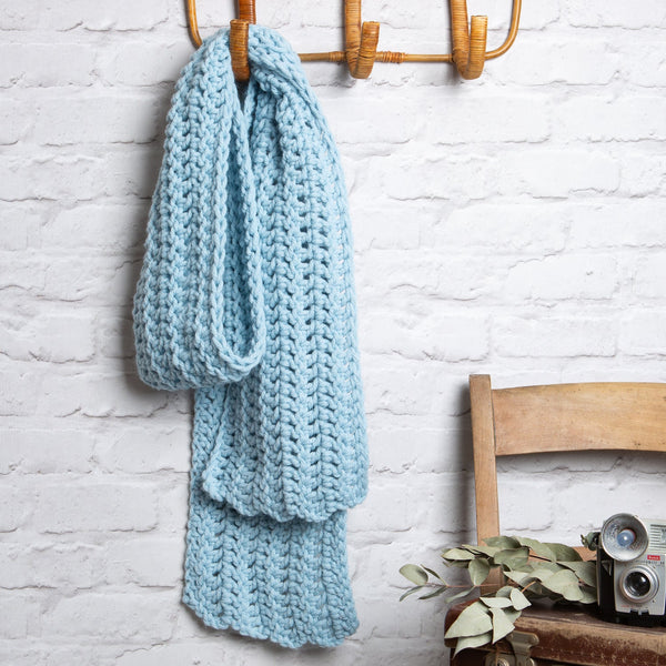 Scarf Crochet Kit - Beginners Basics - Wool Couture