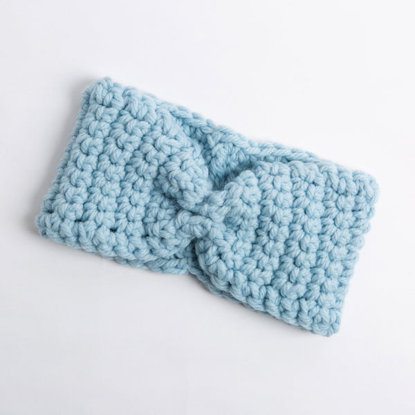 Scarf & Headband Crochet Kit - Beginners Basics - Wool Couture