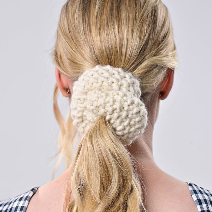 Scrunchie Duo Knitting Kit - Wool Couture