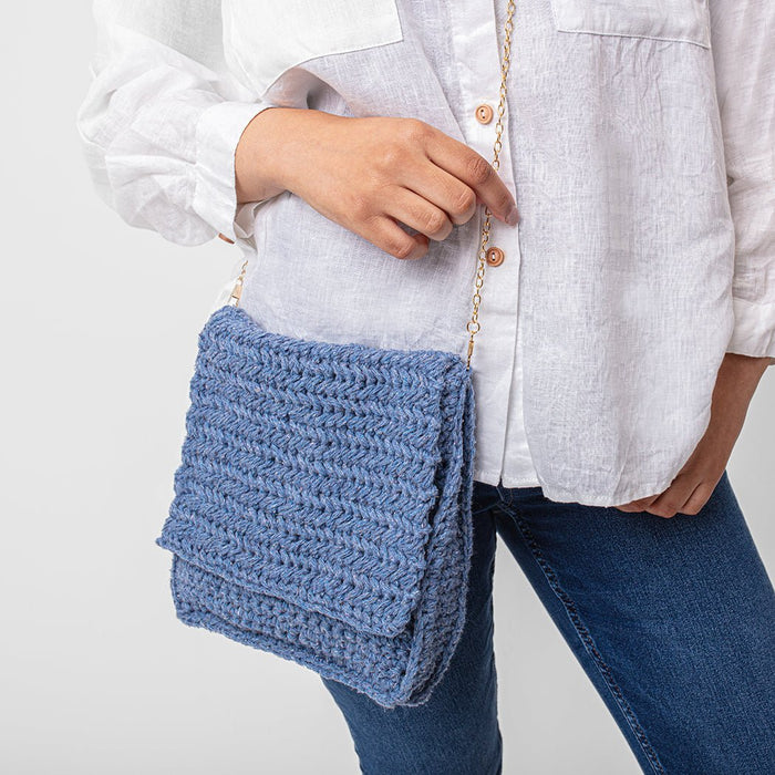 Shoulder Bag Crochet Kit - Wool Couture