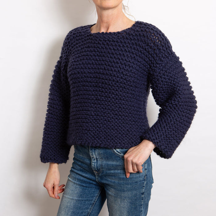 Simple Jumper Knitting Kit - Wool Couture