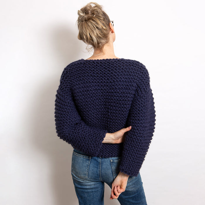 Simple Jumper Knitting Kit - Wool Couture