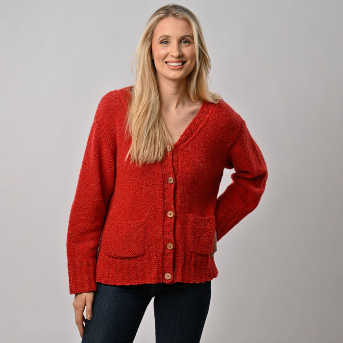 Spring Cardigan Knitting Kit - Wool Couture