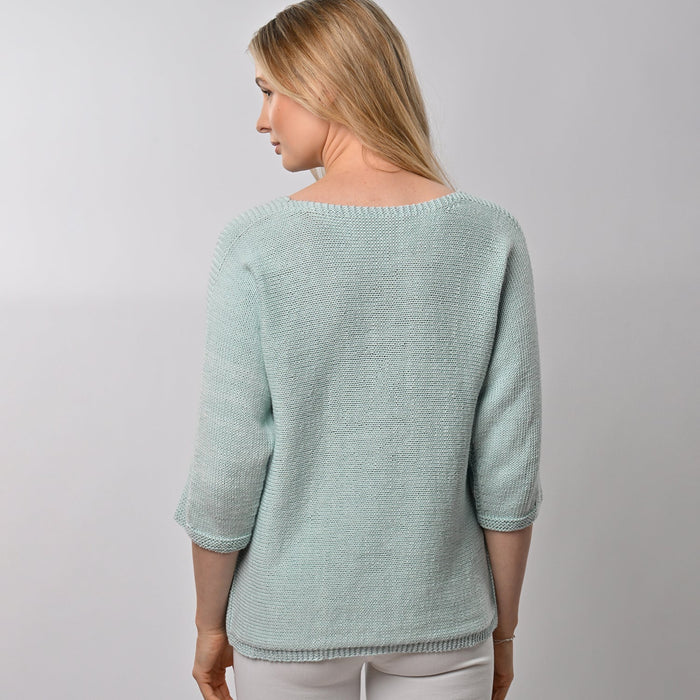 Spring Jumper Knitting Kit - Cotton Collection | Wool Couture
