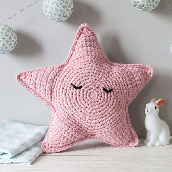 Star Cushion Crochet Kit - Wool Couture