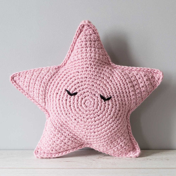 Star Cushion Crochet Kit - Wool Couture