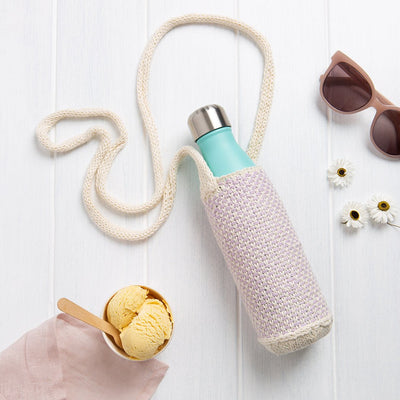 Striped Bottle Bag Knitting Kit - Wool Couture