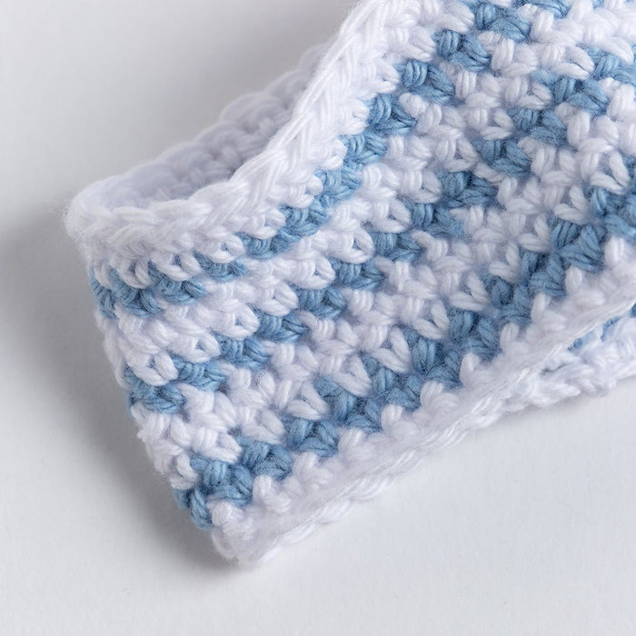 Striped Place Setting For Two Crochet Kit - Wool Couture