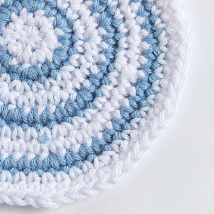 Striped Place Setting For Two Crochet Kit - Wool Couture