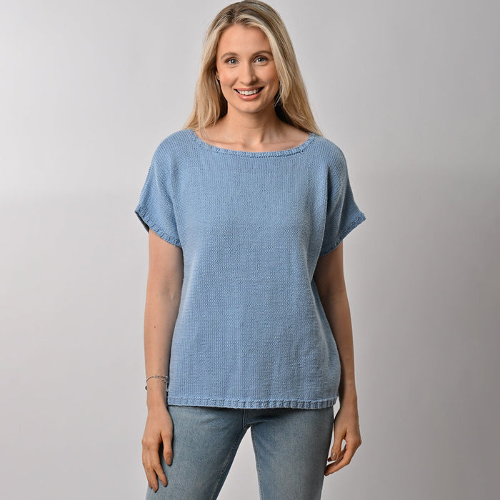 Summer Top Knitting Kit - Cotton Collection - Wool Couture