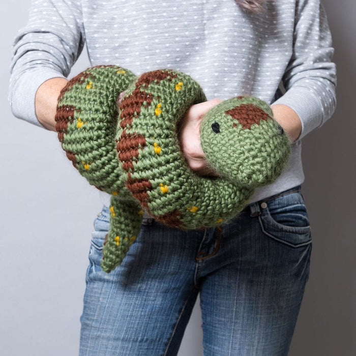 Sylvia The Giant Snake Crochet Kit - Wool Couture
