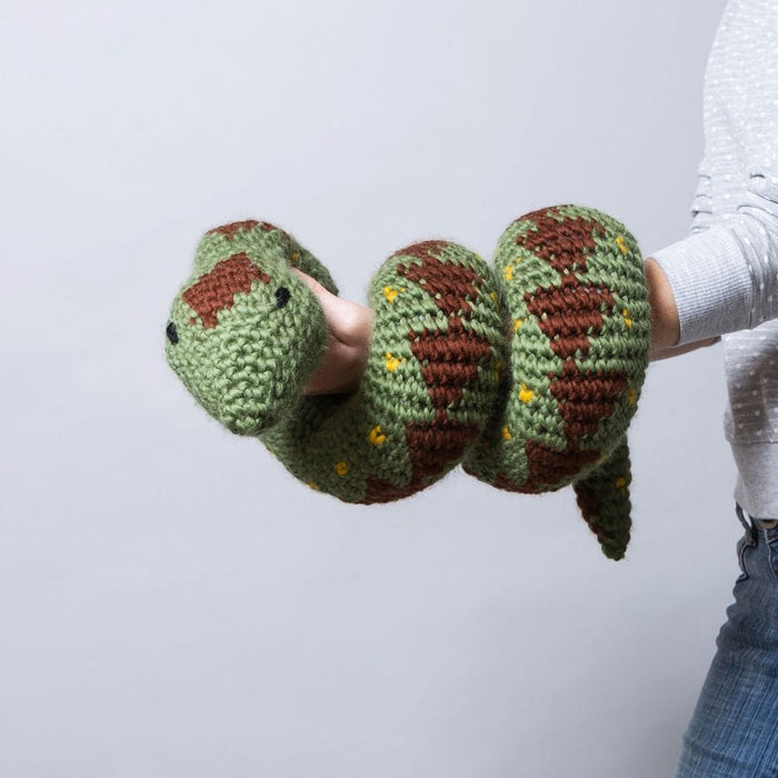 Sylvia The Giant Snake Crochet Kit - Wool Couture