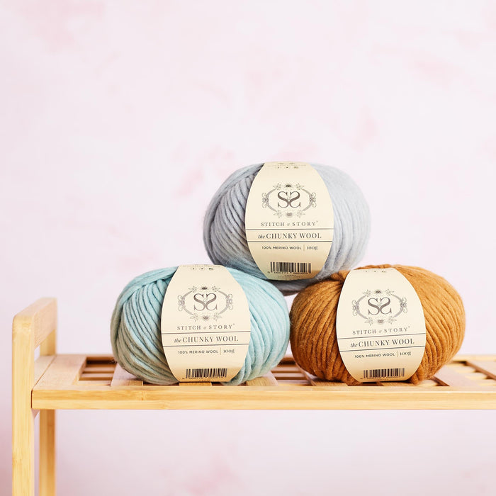 The Chunky Wool 100g balls - Wool Couture