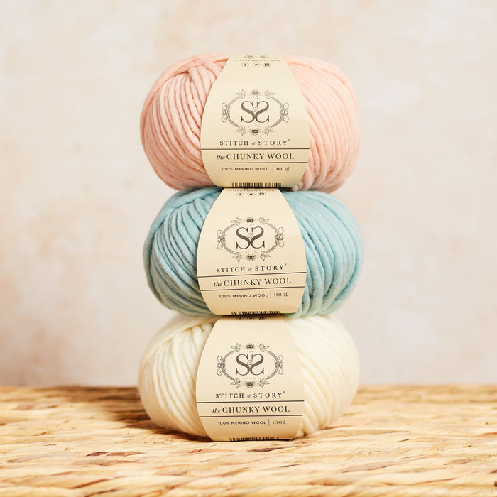The Chunky Wool 100g balls - Wool Couture