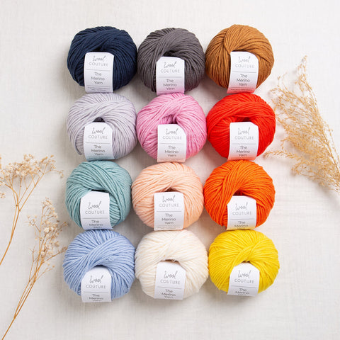 The Merino Yarn 50g Ball - Wool Couture