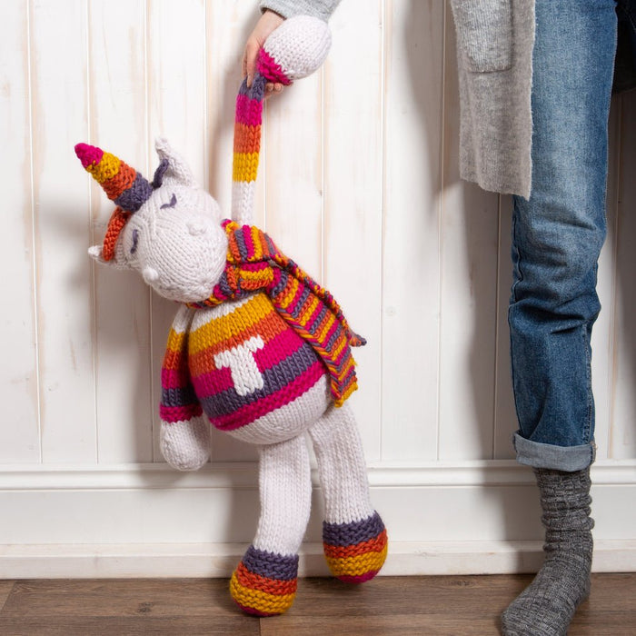 Theo the Unicorn Knitting Kit - Wool Couture