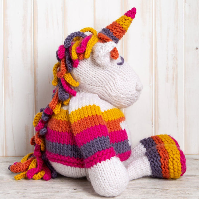 Theo the Unicorn Knitting Kit - Wool Couture