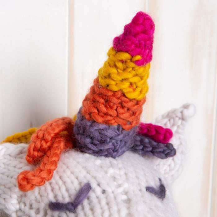 Theo the Unicorn Knitting Kit - Wool Couture