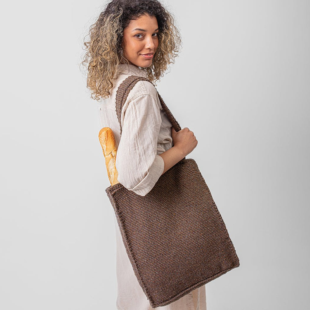 JNIAP Crochet Tote Bag For Crochet Lovers Yarn Lover Bag