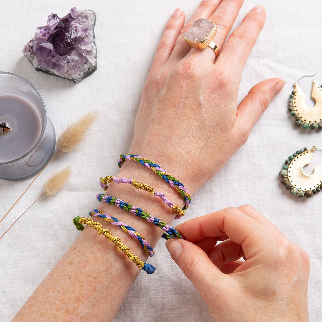 Bracelet Kit Bracelet Thread Craft Friendship Bracelet Making Kit