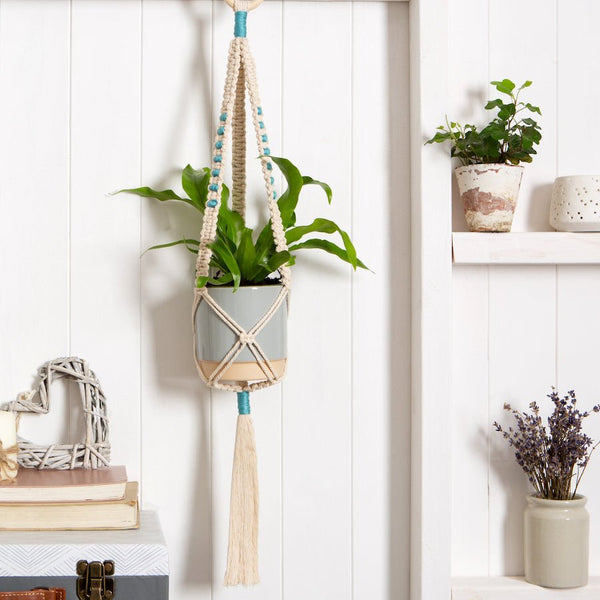 Two Sisters Plant Hanger Macrame Kit - Wool Couture