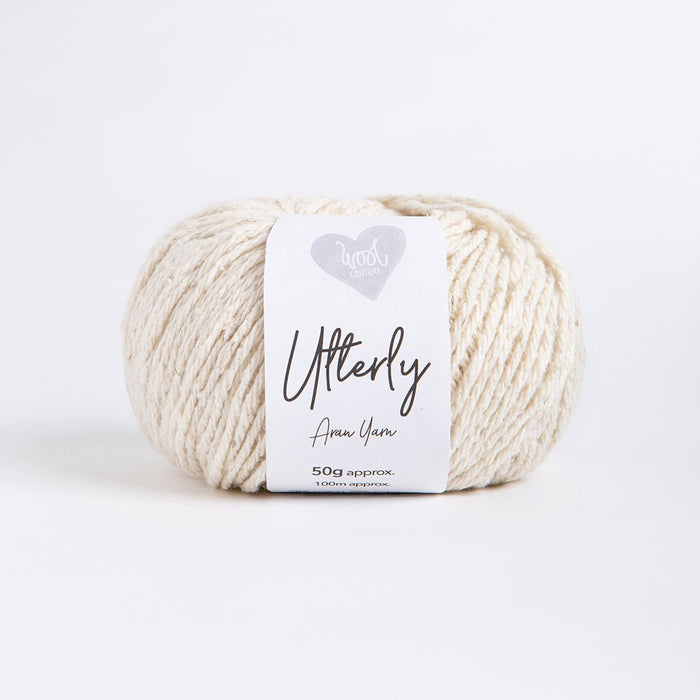 Utterly Aran Yarn 50g Ball - Wool Couture