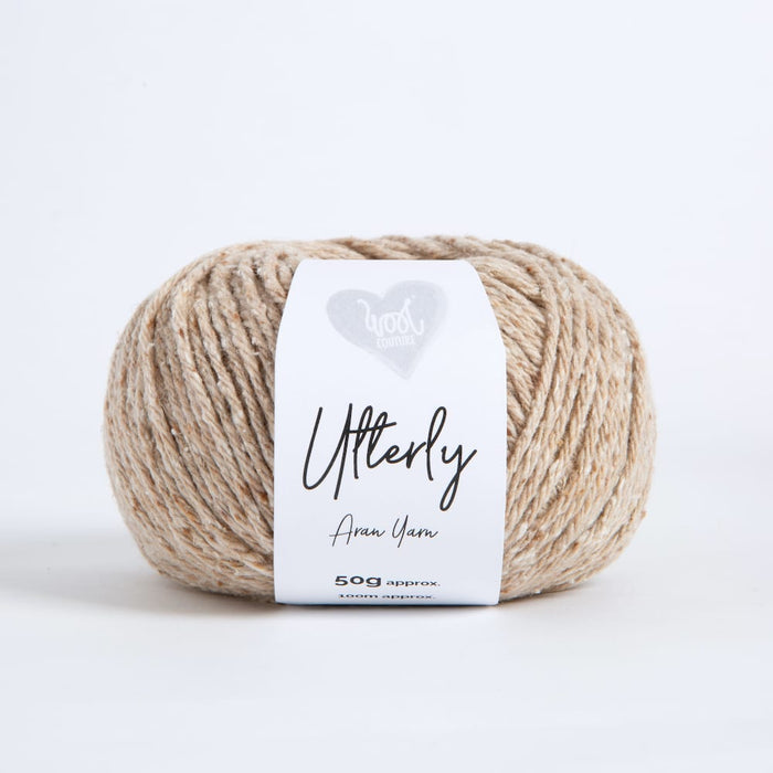 Utterly Aran Yarn 50g Ball - Wool Couture