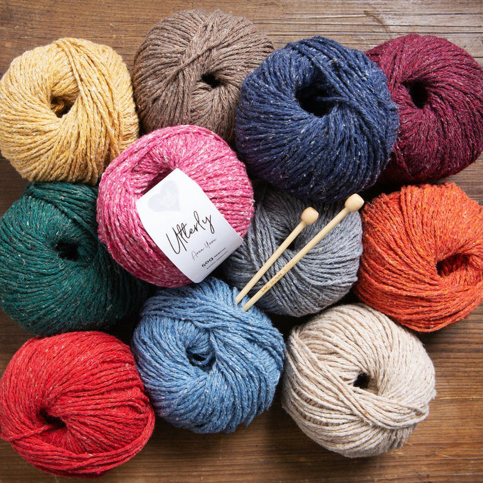 Utterly Aran Yarn - Sample Card - Wool Couture