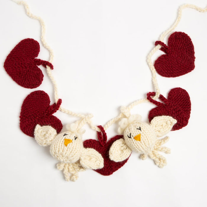 Valentine's Garland Knitting Kit - Wool Couture