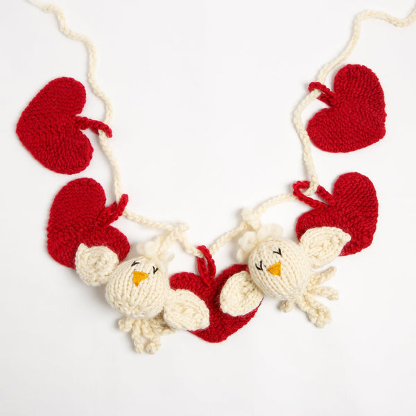 Valentine's Garland Knitting Kit - Wool Couture