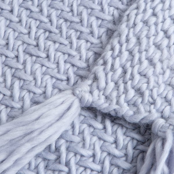 Weekender Blanket Knitting Kit, Chunky Merino Yarn - Wool Couture