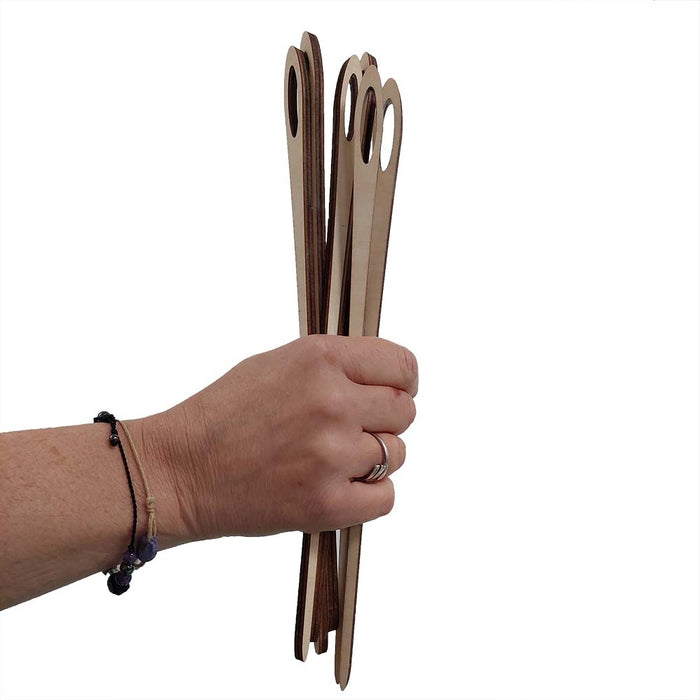 Wooden Weaving Loom Needles - Wool Couture