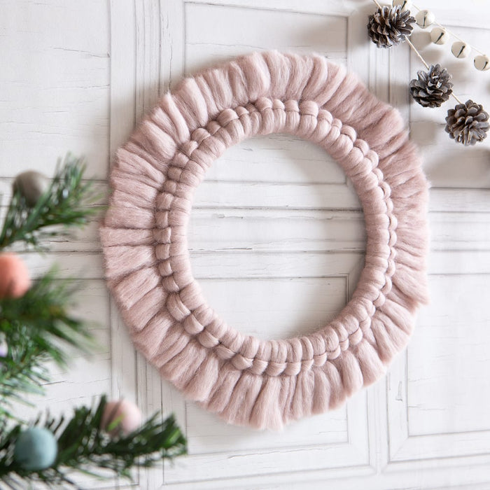 Woolly Wreath Craft Kit - Wool Couture