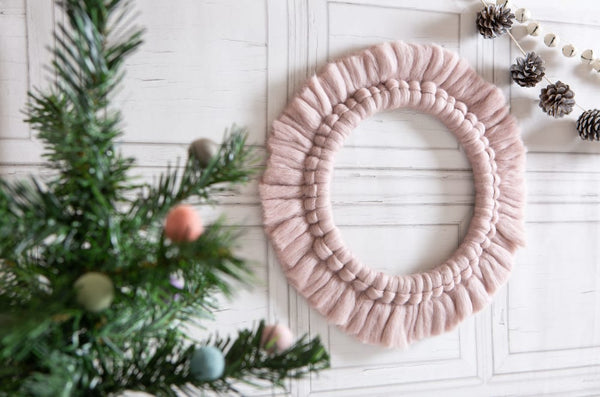 Woolly Wreath Craft Kit - Wool Couture
