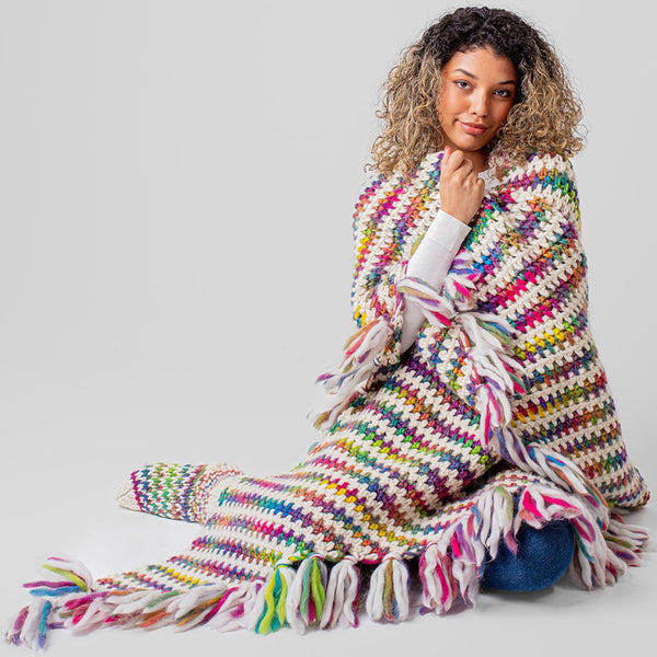 Wrap Crochet Kit - Ellie - Wool Couture